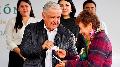 Pensión para adultos mayores con crecimiento del 25% en enero: AMLO