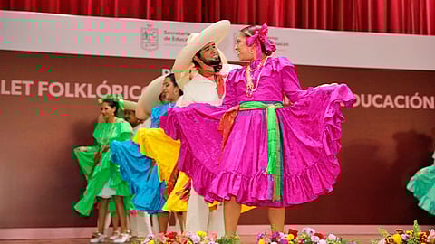 Ballet Folklórico de la SEE inicia presentaciones en municipios