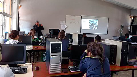 La actividad virtual tuvo como objetivo difundir en la comunidad escolar la importancia de las mujeres en la Revolución Mexicana