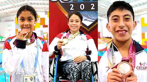 Michoacán suma hasta el momento 16 medallas (siete oros, cuatro platas y cinco bronces)