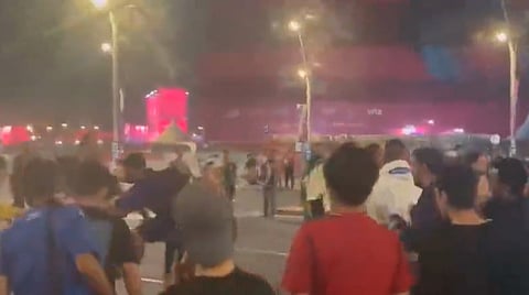 Mexicanos y argentinos se agarran a golpes en Qatar a pocos días de partido