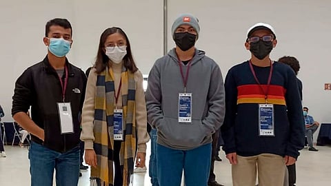 Víctor Manuel Báez Ceja, director general del Cecytem, deseó el mayor de los éxitos a los estudiantes participantes