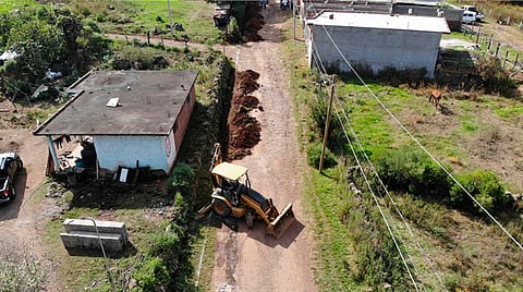 En Pátzcuaro, arranca obra en el Antiguo Camino Real al Manzanillal