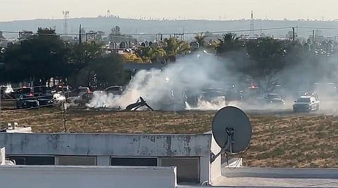 Cae helicóptero del gobierno de Aguascalientes; en él iría el secretario de Seguridad Pública