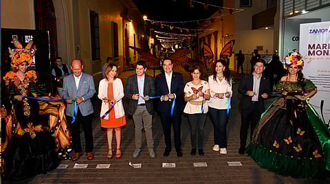 Presidente Carlos Soto inauguró la Ruta de la Mariposa Monarca