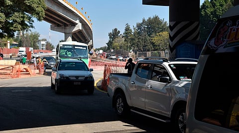 Abren cuatro carriles laterales y dos retornos en la salida a Salamanca