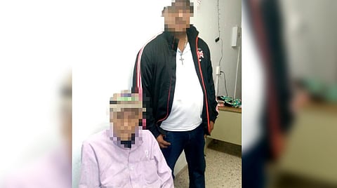 Abuelito caminaba entre autos en salida a Mil Cumbres; fue rescatado por la Guardia Civil