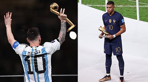 Gana Messi el Balón de oro y Mbappé la Bota de Oro en Mundial de Qatar