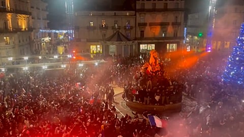 Adolescente muere tras festejos en Francia por el pase a la final de Qatar 2022