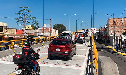 Abierto, puente en avenida Siervo de la Nación tras más de 2 años de obra