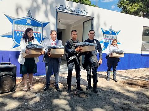 Con recursos Fortapaz se inaguró Barandilla de Ziracuaretiro