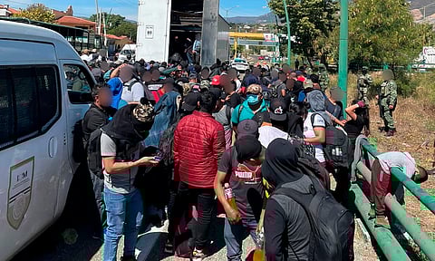 Localizan a 269 migrantes en Chiapas; 20 son niños