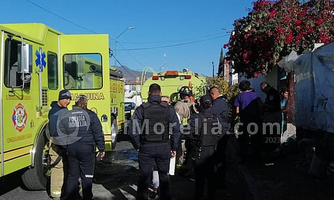 Queman basura y vecinos creyeron que era incendio de casa, en Morelia