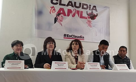 "Red Es Claudia Michoacán" se deslinda de espectaculares a favor de Sheinbaum