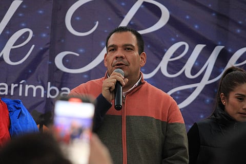 Encabeza edil de Tarímbaro gira de los Reyes Magos en Cuto del Porvenir