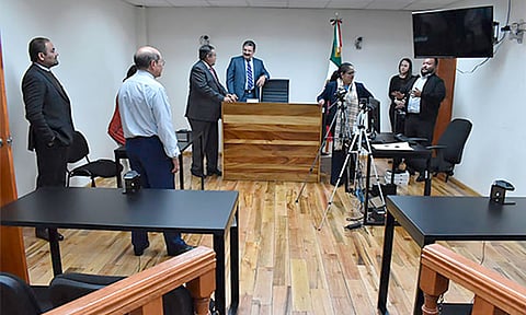 Supervisó los trabajos de adecuación de Oficialía de Partes y salas de mediación