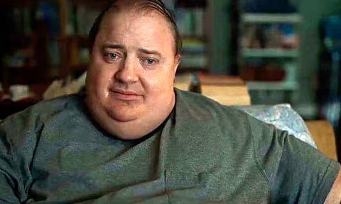 Así fue la transformación de Brendan Fraser para su personaje en “La Ballena”