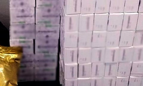 Aseguran en Querétaro 4 mil 500 pastillas de Bromazepam ilegal; su destino era Michoacán