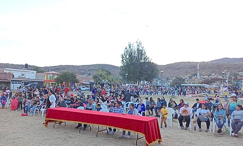 34 aniversario en Tangancícuaro: muestra de unión y lucha