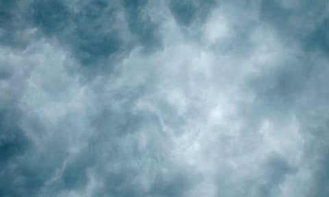 Con cielo nublado, la tarde de este jueves en Morelia