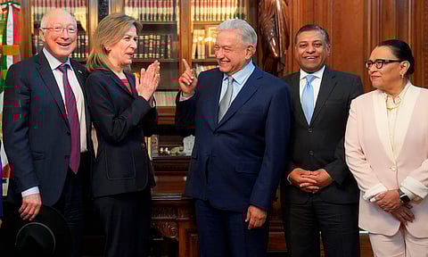 AMLO se reúne con asesora de seguridad de EU; hablan de fentanilo y tráfico de armas