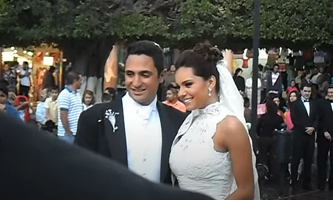 El lluvioso día que Tania Rincón se casó en La Piedad, Michoacán