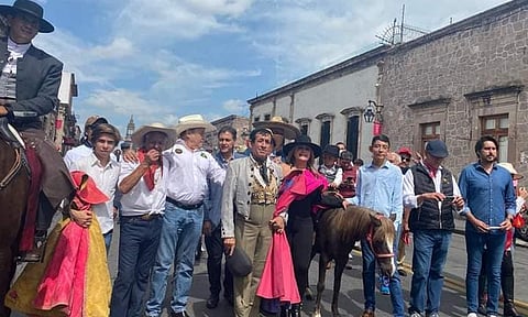 Jaripeyeros anuncian plantón en Morelia; quieren que alguien les haga caso