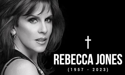 Estrellas dan último adiós a la actriz Rebecca Jones