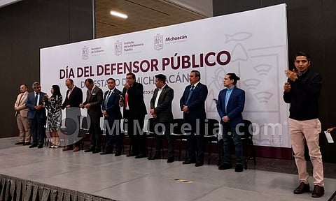 Celebran el Día del Defensor Público en Michoacán; su labor: abogar por el más vulnerable