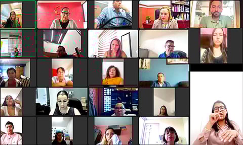 La actividad puede visualizarse en el canal de YouTube del Poder Judicial de Michoacán