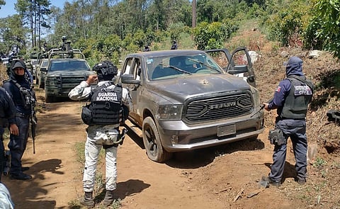 Tras operativos en Copándaro, aseguran dos vehículos abandonados