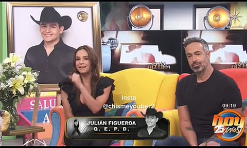 Televisa: se le atora gallo a Tania Rincón y ríe en nota de Julián Figueroa