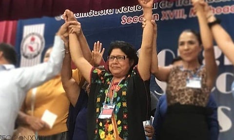 Pago a eventuales y basificación de normalistas, entre las exigencias de Hinojosa Tera en la CNTE