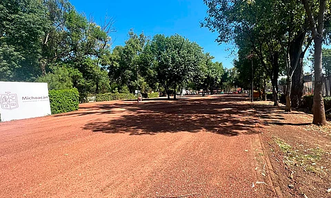 Preparan jardín del Ceconexpo para el Festival Michoacán de Origen 2023