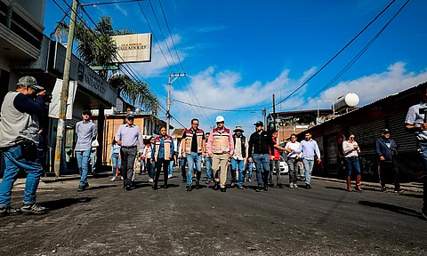 Afinan detalles en rehabilitación de la calzada La Fuente de Uruapan