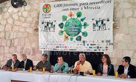 Organizaciones civiles convocan a reverdecer Morelia