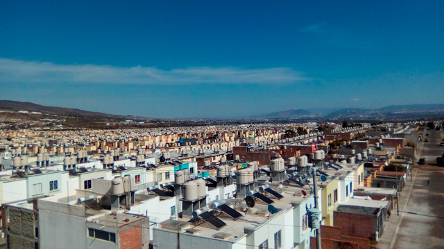 Viviendas deshabitadas al 40%, en Villas del Pedregal