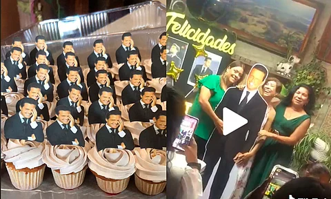 Mujer festeja su cumple con temática de Luis Miguel y se hace viral