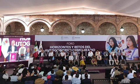 Misión democrática, que se consolide autogobierno de comunidades en Michoacán: Bedolla