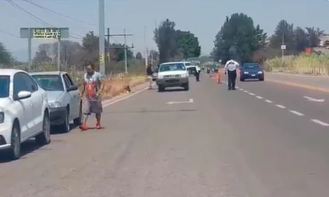 Dejan cabeza humana cerca del penal de Oaxaca