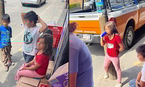 Pequeños fueron dejados en una tienda en Uruapan, reportan