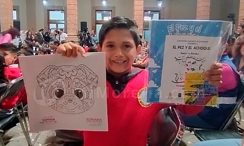 "Fuera empacho que no se cure con un apapacho"; presentan libro "El pez y el achoque"