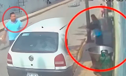 Revelan imagen de sujeto que lanzó a perrito a un cazo con aceite hirviendo