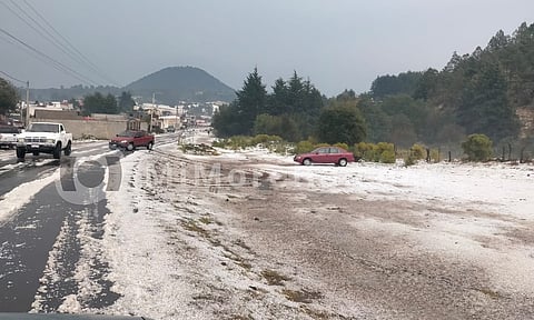 Cultivos, sin daños luego de granizada en Michoacán: pobladores