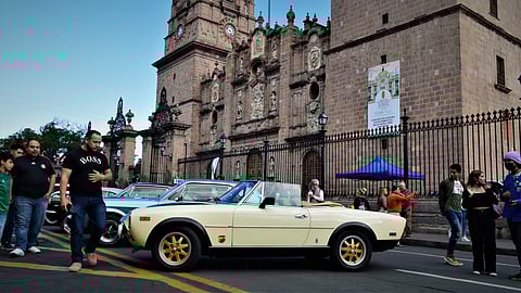 Habrá exposición de autos clásicos en el Centro Histórico de Morelia