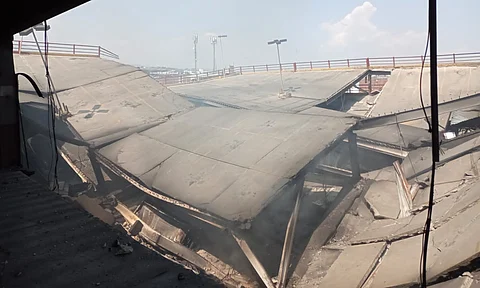 FOTOS: así quedó mercado Independencia tras incendio; habría otro colapso