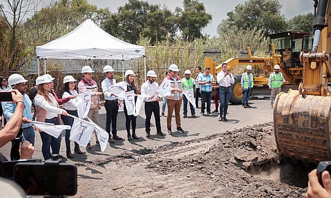 Invierte Sedum 32.4 mdp en obra de modernización vial en Uruapan