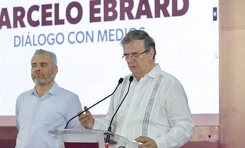 Ante reducción de homicidios, hay "renacimiento" de interés en el exterior por Michoacán: Ebrard