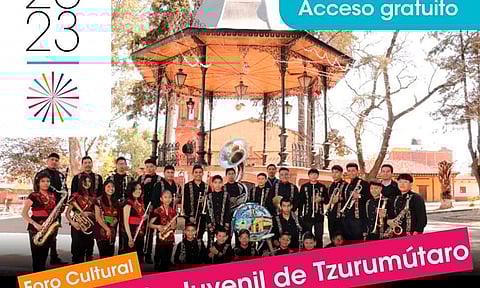 Este domingo, Orquesta Juvenil de Tzurumútaro en el Festival Michoacán de Origen