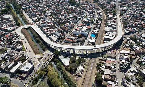 Puente peatonal de Siervo de la Nación estaría listo antes de que acabe 2023